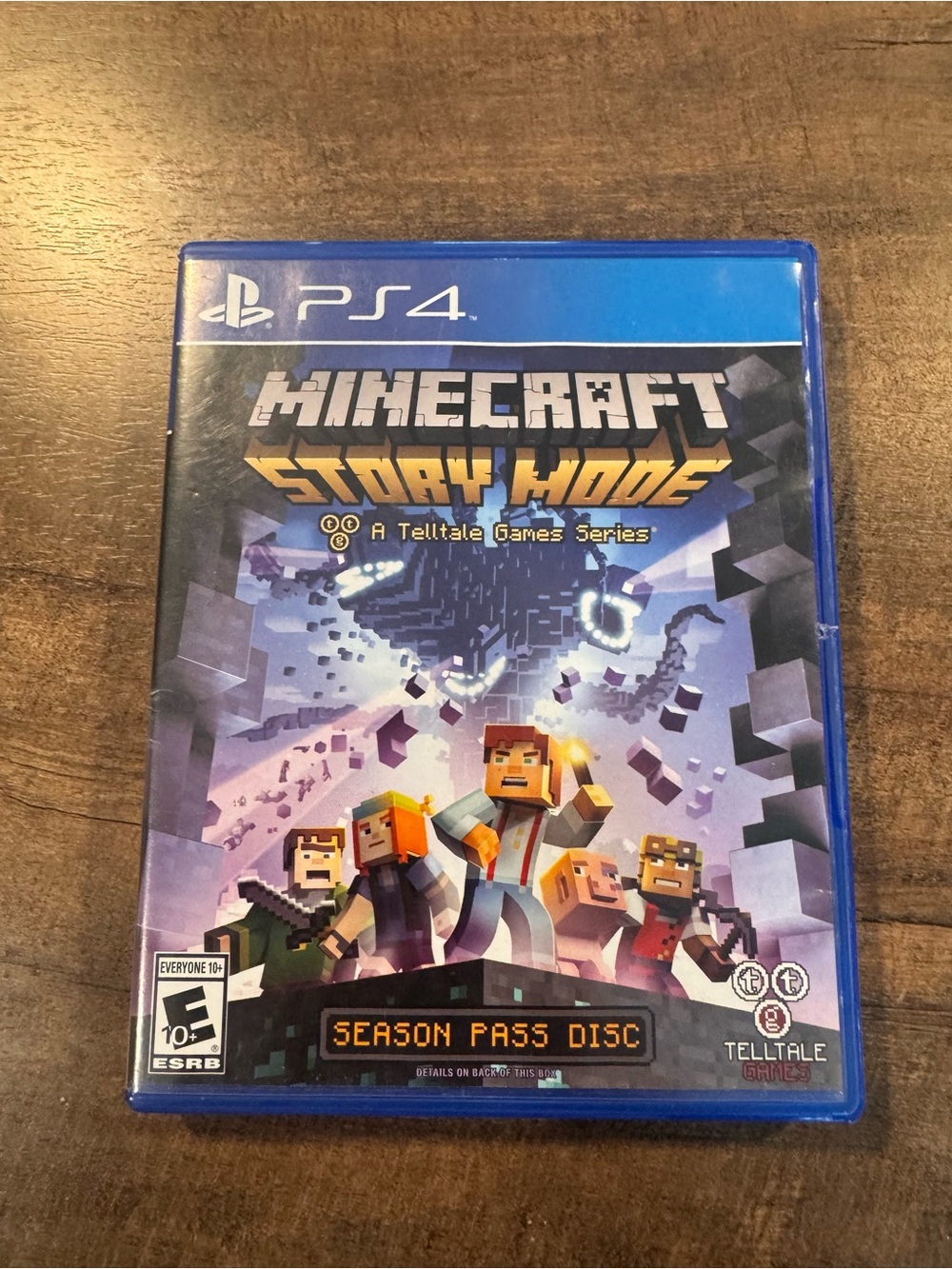 Minecraft Story Mode PS4 Season Pass Disc Telltale Games PlayStation 4